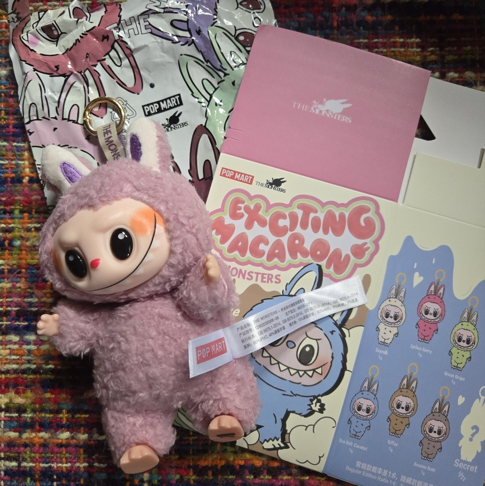 Pop Mart The Monsters (Lafufu?) Exciting Macaron Vinyl Face Blind Box V1